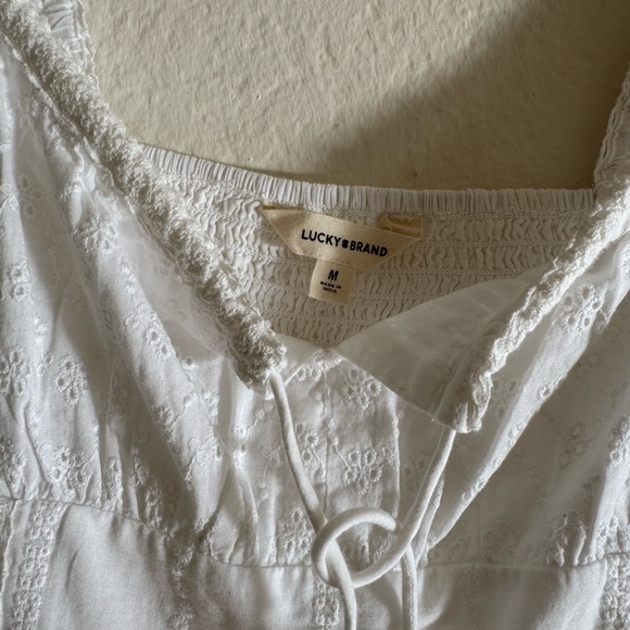 Lucky Brand White Mini Dress - Picture 2 of 3